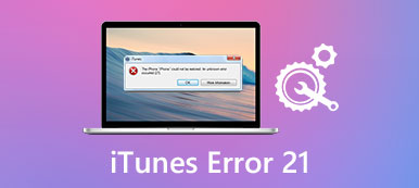 Error de iTunes 21