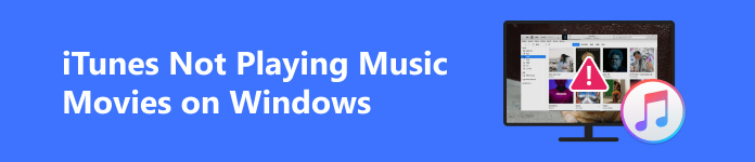 iTunes 无法在 Windows 上播放音乐电影