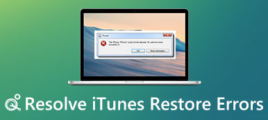 Erreurs de restauration iTunes