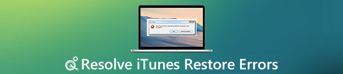 iTunes Obnovit chyby