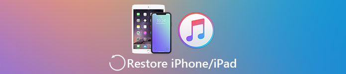 Restaurer l'iPhone / iPad depuis iTunes