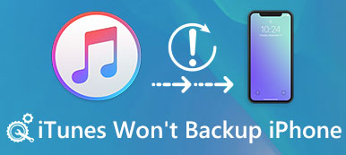 iTunes maakt geen back-up van de iPhone