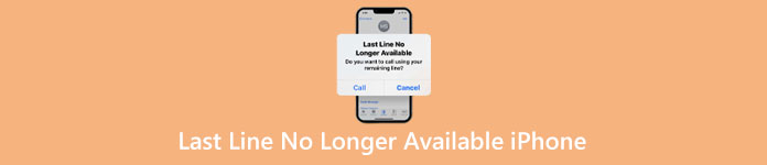La dernière ligne n'est plus disponible sur iPhone