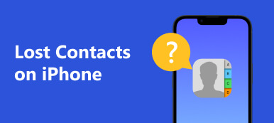Lost Contacts on iPhone