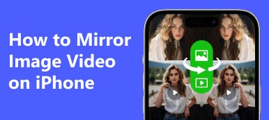 Зеркальное изображение видео на iPhone