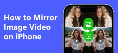 Vídeo con imagen reflejada en iPhone