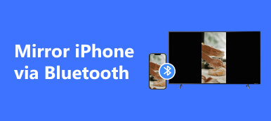 Mettre en miroir l'iPhone via Bluetooth