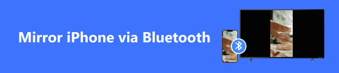 Mettre en miroir l'iPhone via Bluetooth