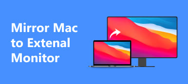Odbij komputer Mac na monitorze