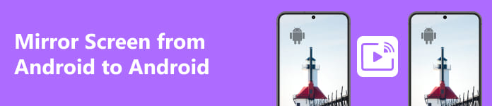 Spiegelscherm van Android naar Android