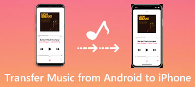 Siirrä musiikkia Androidista iPhoneen