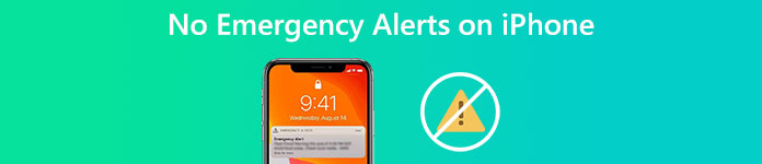 Aucune alerte d'urgence sur iPhone