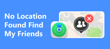 No Location Found Find My Friends