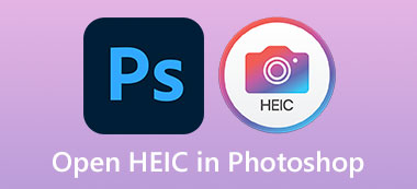 Откройте HEIC в Photoshop.