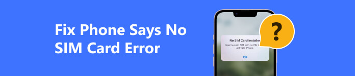 Fix Phone Says No SIM Card Error