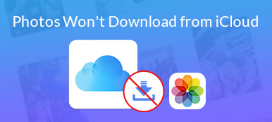 Bilder vil ikke laste ned fra iCloud