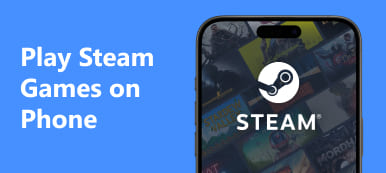 Spill Steam-spill på telefonen