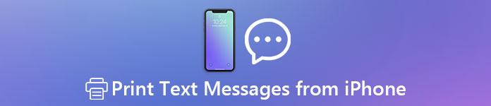 Imprimer des messages texte à partir de l'iPhone