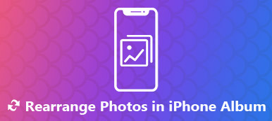 Изменить порядок фотографий в альбоме iPhone