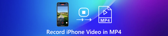 Nehmen Sie iPhone-Videos in MP4 auf