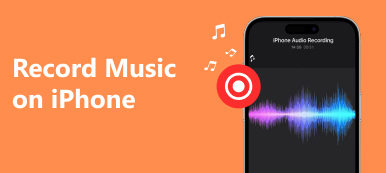 Enregistrer de la musique sur iPhone