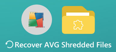 Восстановить измельченные файлы AVG