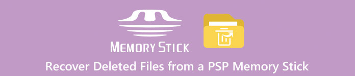 Återställ borttagna filer från ett PSP-minne