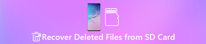 Återställ borttagna filer från SD-kort