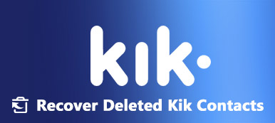 Silinen Kik kişileri nasıl kurtarılır