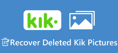 Восстановить удаленные фотографии Kik