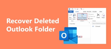 Odzyskaj skasowany folder w Outlooku