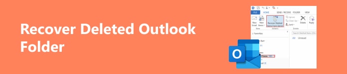Восстановить удаленную папку в Outlook
