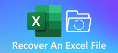 Az Excel fájlok helyreállítása