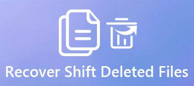 A Shift törölt fájlok helyreállítása