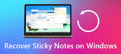 Gjenopprett Sticky Notes