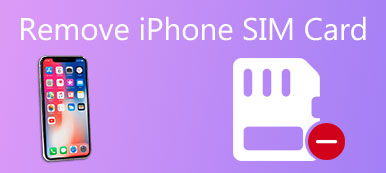 Verwijder de iPhone Sim-kaart