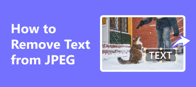 Supprimer le texte du JPEG