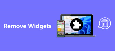 Widget verwijderen