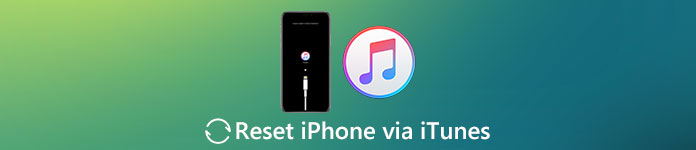 Reset iPhone with iTunes