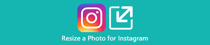 Ändra storlek på ett foto för Instagram