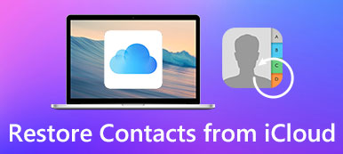 Obtenir des contacts d'iCloud