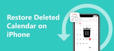 Restaurar calendário excluído no iPhone