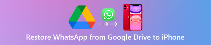 Restaurar WhatsApp de Google Drive a iPhone