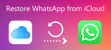 Restaurer WhatsApp à partir d'iCloud