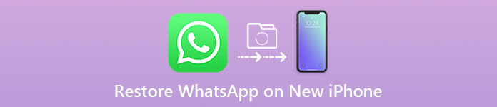 Gjenopprett WhatsApp Chat History på ny iPhone