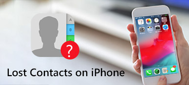 Lost Contacts on iPhone