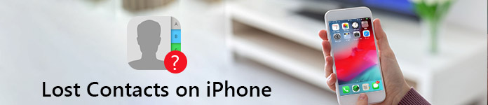 Förlorade kontakter på iPhone