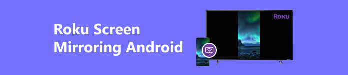 Espelhamento de tela Roku Android