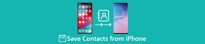 Enregistrer les contacts de l'iPhone