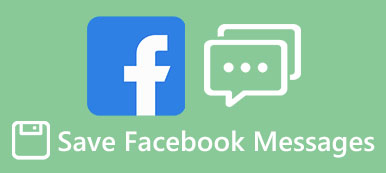 Guardar mensajes de Facebook